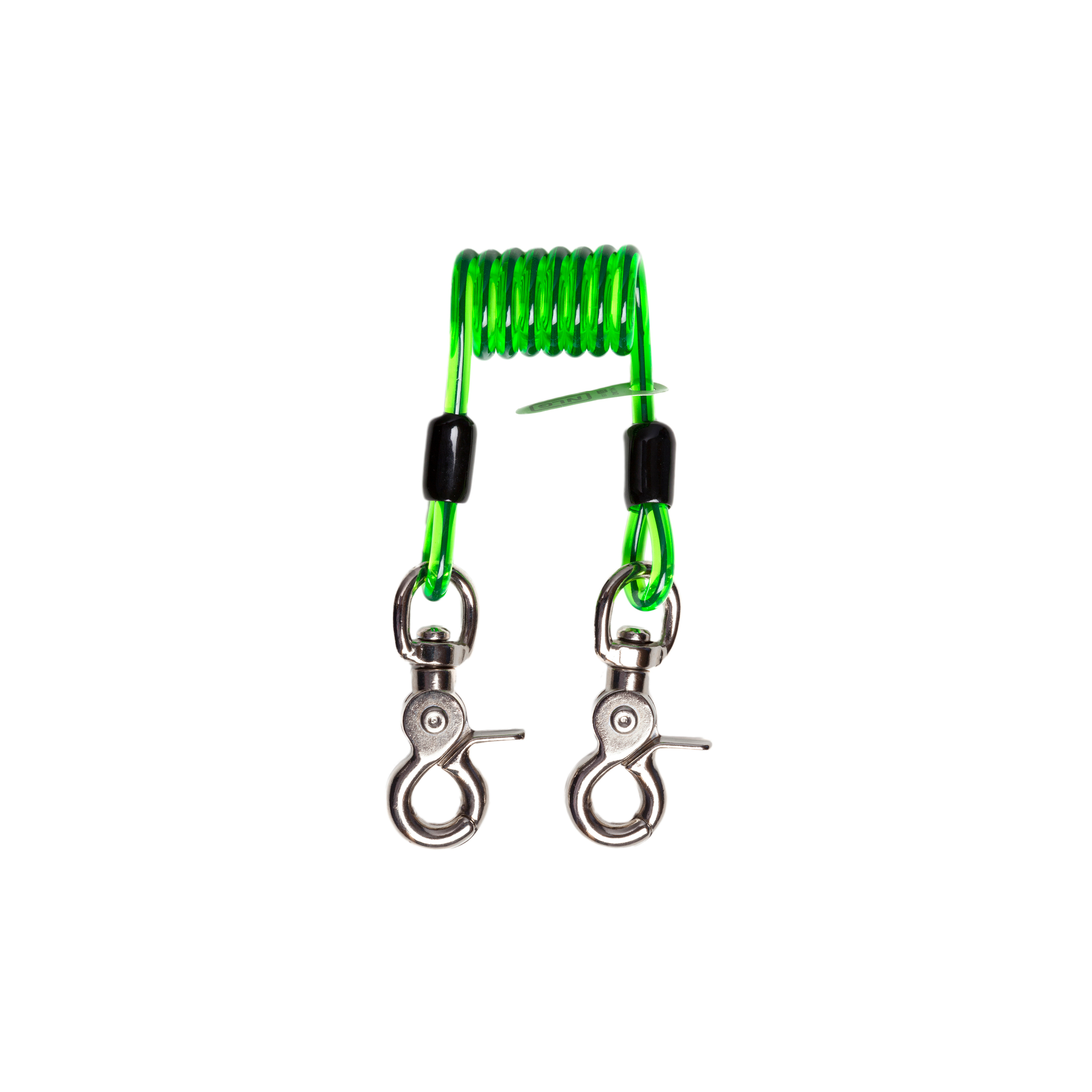 NLG Short Coil Tool Lanyard, Quick Clip