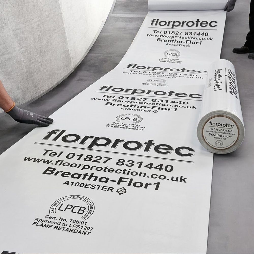 Breatha-Flor1 1m x 100m LPS1207 Flame