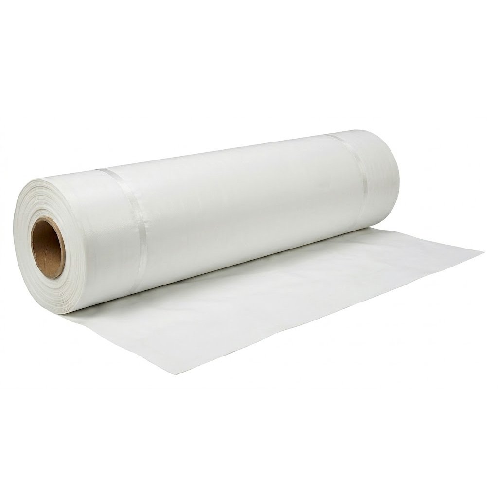 4m x 50m x Flame Retardent Polythene