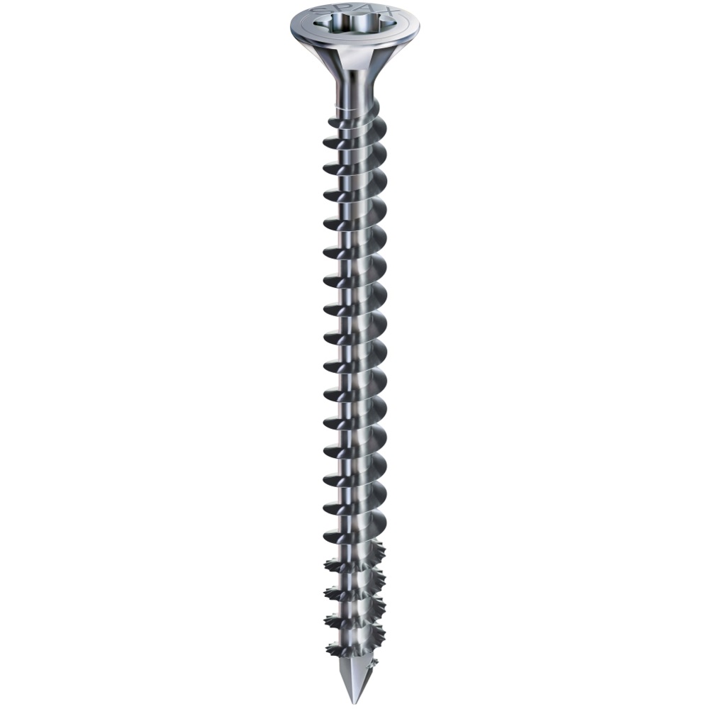 SPAX Countersunk T-STAR plus wood screw dimension engineering layout